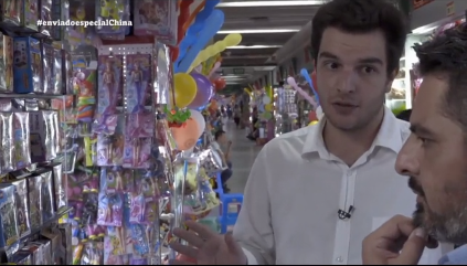 Entrevista en Enviado Especial con Jalis de la Serna Sobre las imitaciones y las falsificaciones de los productos Chinos